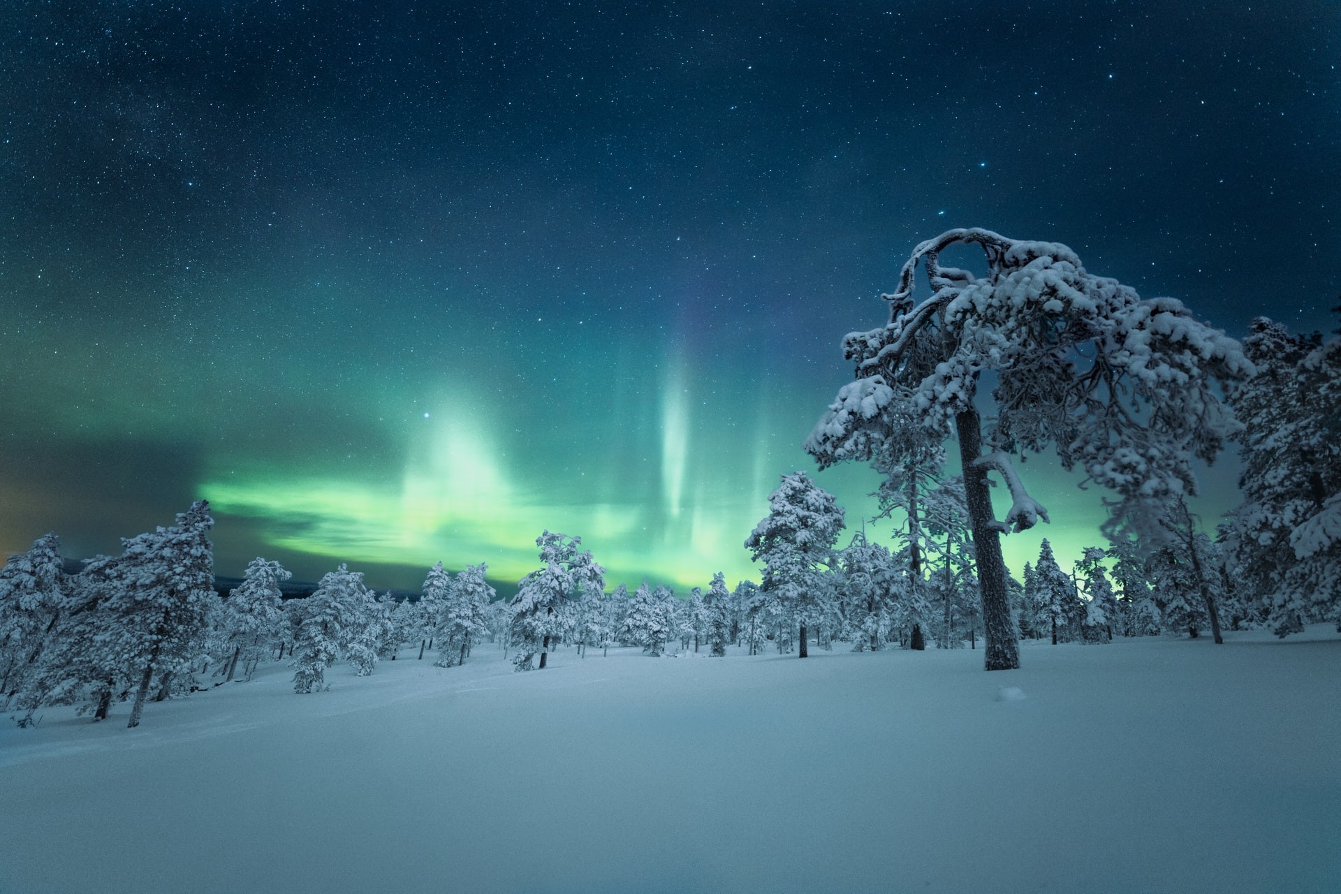 Finnland Aurora Borealis